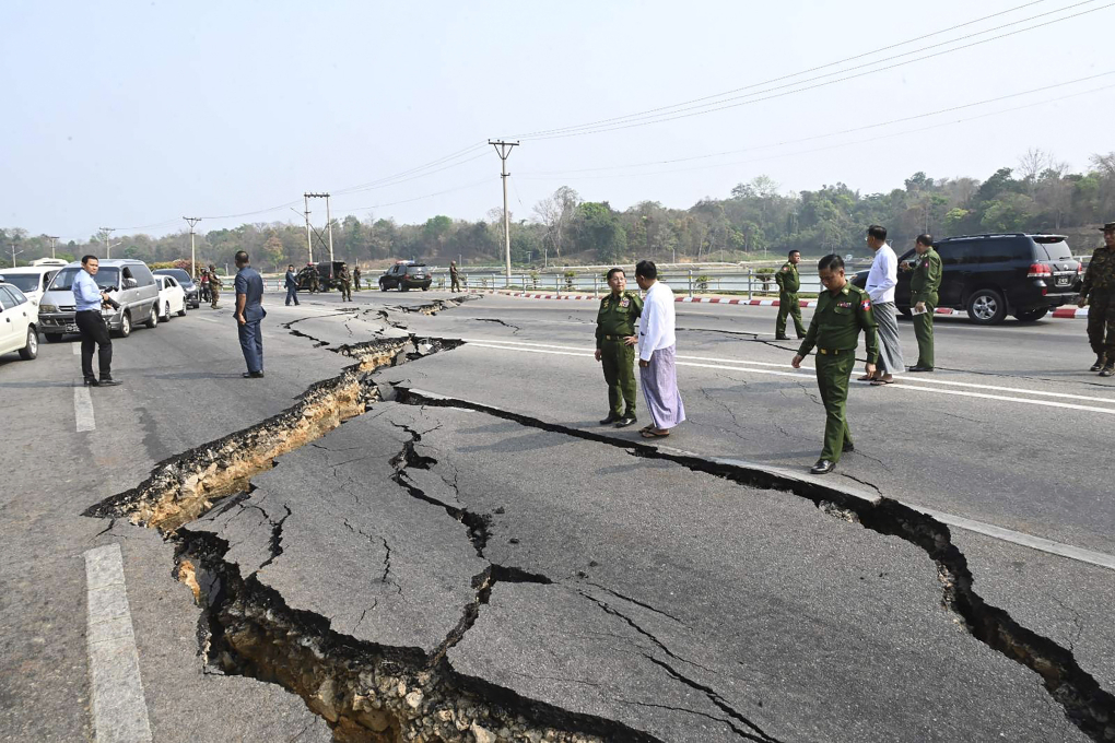 Động đất Myanmar có tốc độ siêu thanh, tạo 'vết sẹo' 400 km ...