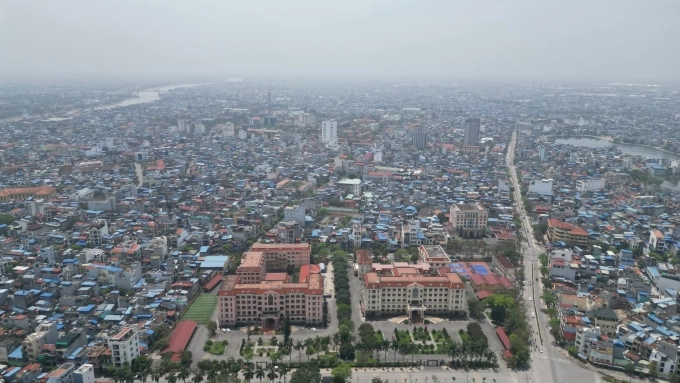 Thành phố Nam Định, tháng 4/2025. Ảnh: Lê Hoàng