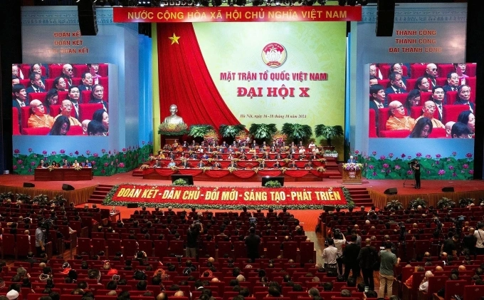 Đại hội đại biểu Mặt trận Tổ quốc Việt Nam, tháng 10/2024. Ảnh: Quang Vinh