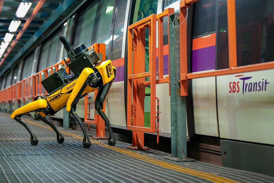 Công nghệ Robot chó xuất hiện dày đặc ở Singapore