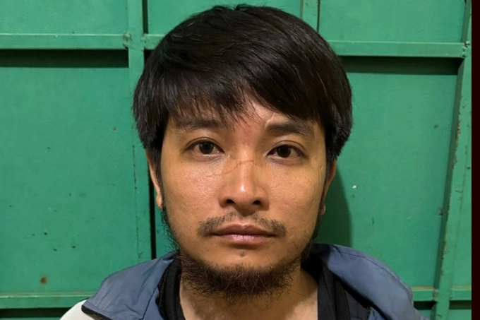 Phạm Thế Thanh lúc bị bắt. Ảnh: Ngọc Oanh