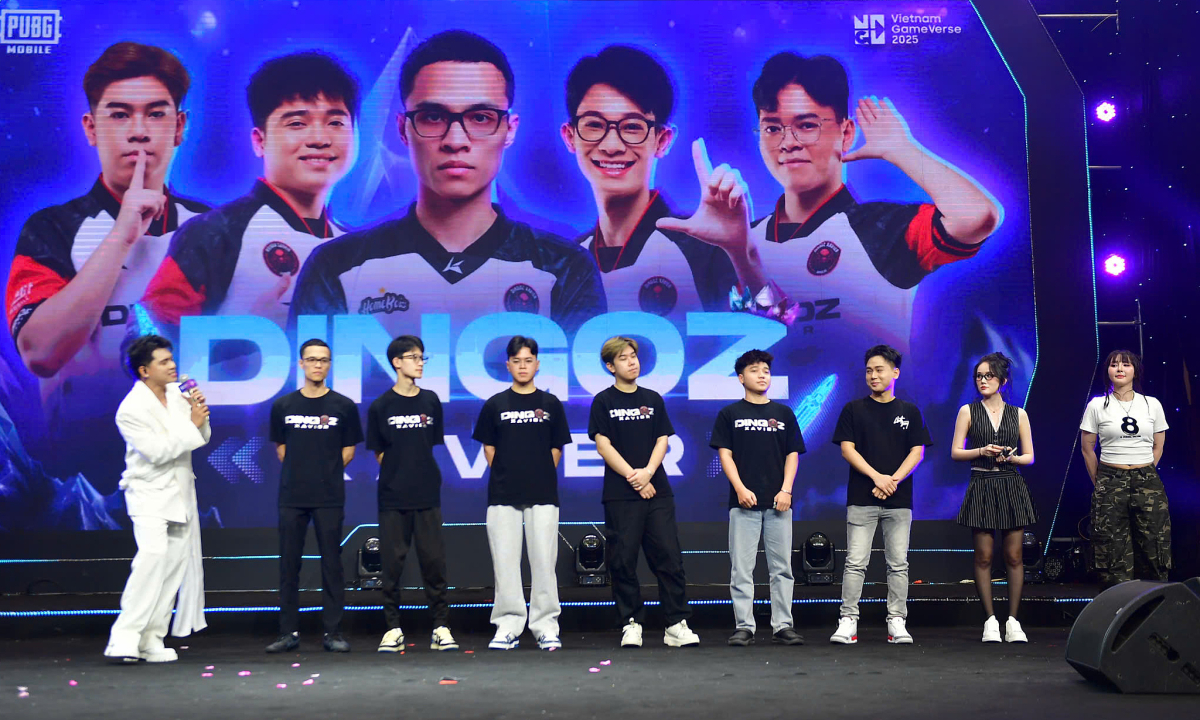 D’Xavier so tài 80 khán giả trong PUBG Mobile tại Vietnam Gameverse 2025