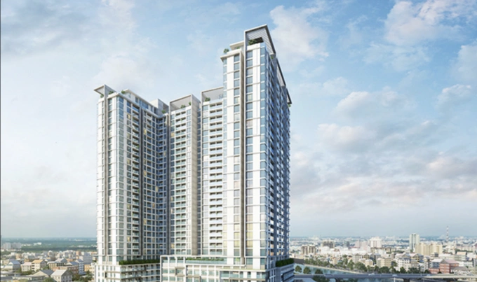 Phối cảnh dự án Milennium 132 Bến Vân Đồn, quận 4. Ảnh: Phát Đạt