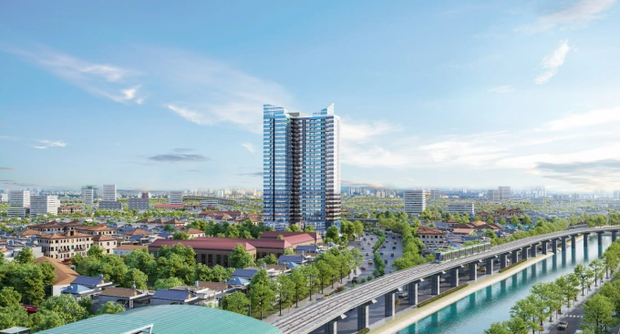 Phối cảnh dự án The Ninety Complex. Ảnh: ROX Group