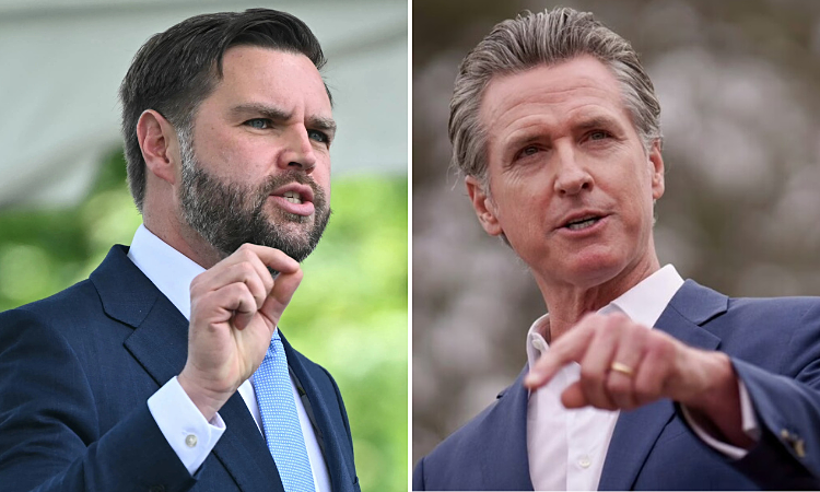 Thống đốc California đấu khẩu với ông Vance về biểu tình Los ...