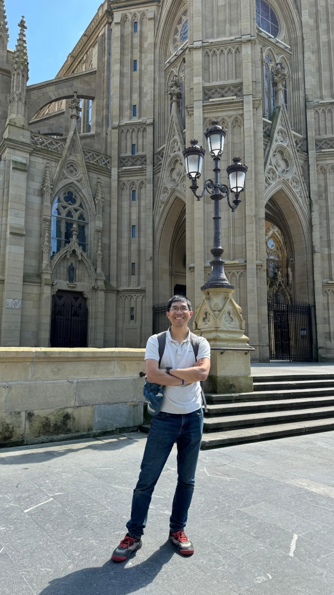 Trần Mai Thành, cựu học viên thạc sĩ khóa 1 ngành Công nghệ Thông tin - Truyền thông tại USTH. Ảnh: Nhân vật cung cấp