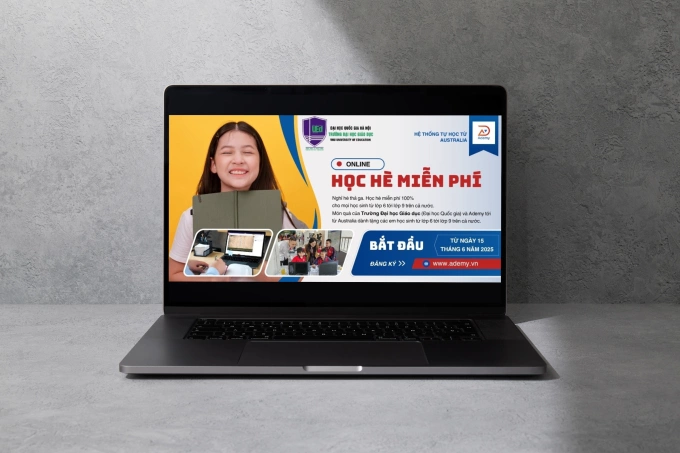 Khóa học hè miễn phí trên Ademy.vn. Ảnh: ĐHGD