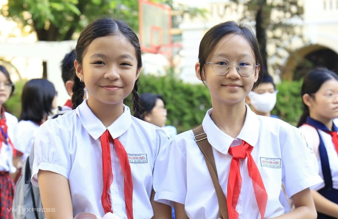 Hơn 4.800 thí sinh tranh suất vào lớp 6 Trần Đại Nghĩa - 1