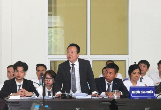 Luật sư Nguyễn Trọng Nghĩa thuộc 7 luật sư bào chữa cho ông Trịnh Văn Quyết trong phiên phúc thảm. Ảnh: Danh Lam