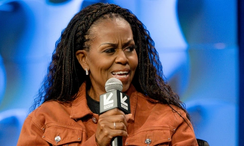 Vợ ông Obama nói đùa về việc không có con trai - Báo VnExpress