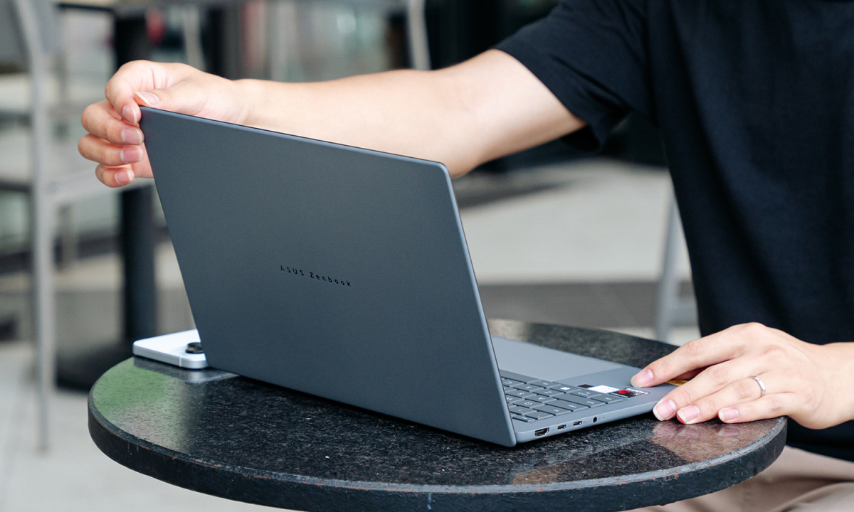 Asus Zenbook A14 - laptop siêu nhẹ pin hơn 20 tiếng