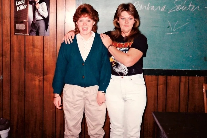 Mẹ con Priscilla Wyers (phải) và Mary Bailey. Ảnh: People