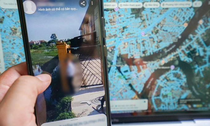 Bức ảnh một người đàn ông có hành động không đúng nơi công cộng xuất hiện trên Google Street View.