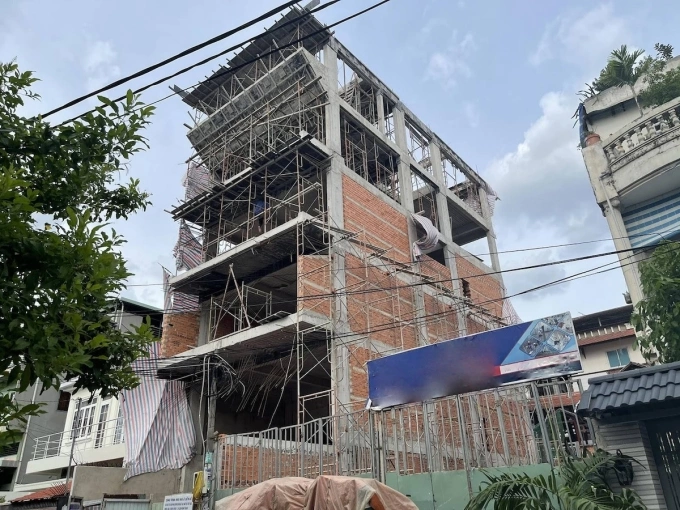 Một công trình xây thô tại TP HCM. Ảnh: An Cư