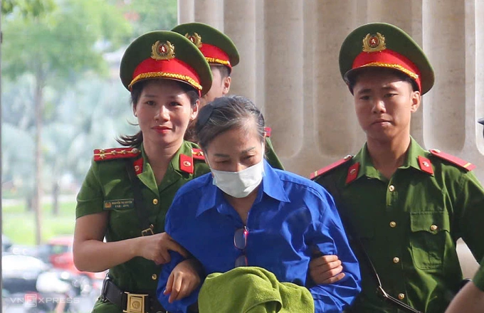 Cựu bí thư Vĩnh Phúc Hoàng Thị Thúy Lan. Ảnh: Phạm Dự