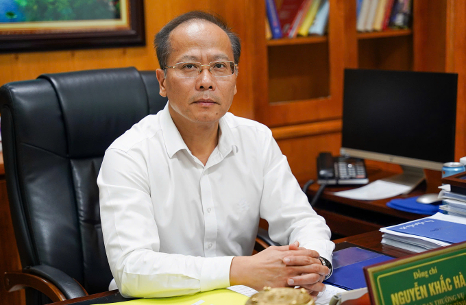 Ông Nguyễn Khắc Hà, Trưởng ban tổ chức Tỉnh ủy Khánh Hòa. Ảnh: Bùi Toàn