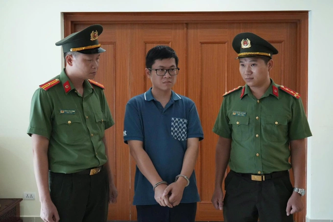 Bị can Đỗ Mạnh Dũng. Ảnh: Công an cung cấp