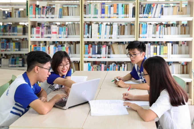 Sinh viên Đại học Quốc gia Hà Nội. Ảnh: VNU-LIC