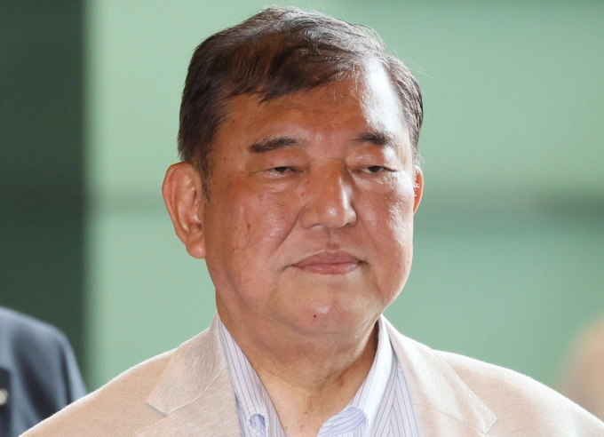 Thủ tướng Nhật Bản Shigeru Ishiba tại Tokyo ngày 10/7. Ảnh: AFP
