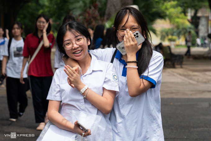 Học sinh thi lớp 10 ở Hà Nội năm 2025. Ảnh: Tùng Đinh