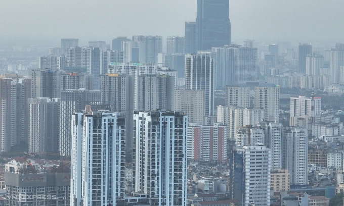 Một chung cư cao tầng ở trung tâm Hà Nội. Ảnh: Ngọc Thành