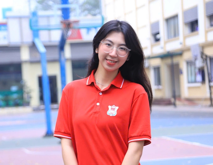 Quỳnh Anh khi ở trường Đại học Y Hà Nội. Ảnh: Nhân vật cung cấp