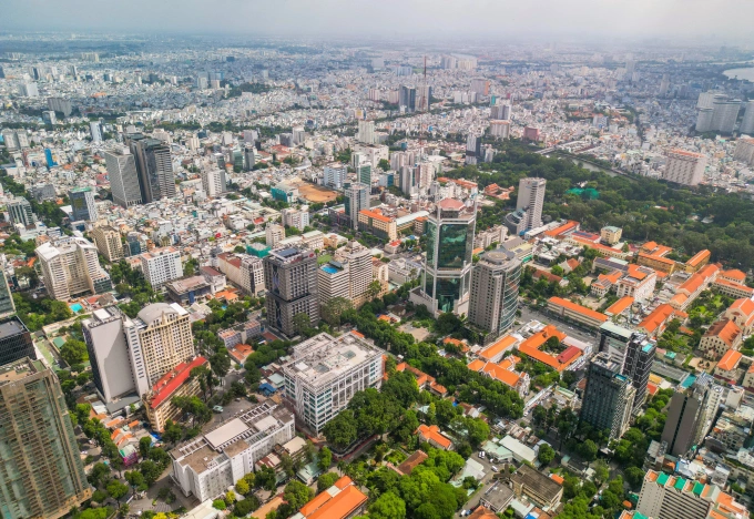 Bất động sản khu trung tâm TP HCM, tháng 7/2025. Ảnh: Quỳnh Trần
