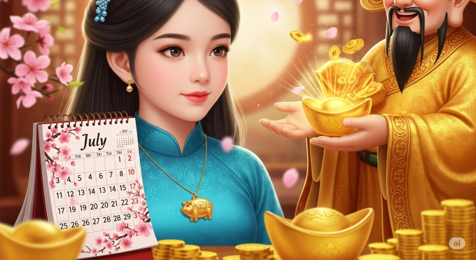Ba con giáp được Thần Tài ban phước từ cuối tháng 7