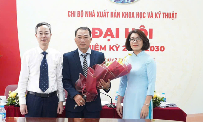 Ban Chấp hành Chi bộ Nhà xuất bản nhiệm kỳ 2025 - 2030. Ảnh: TTTT
