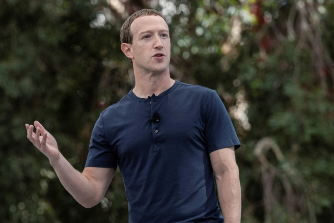 CEO Meta Mark Zuckerberg. Ảnh: Reuters
