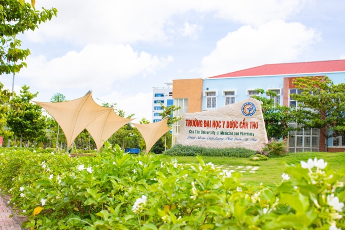 Trường Đại học Y Dược Cần Thơ ở TP Cần Thơ. Ảnh: CTUMP