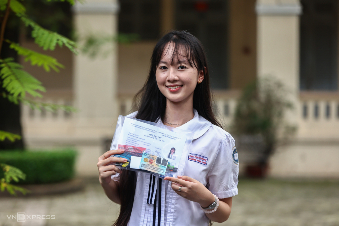 Thí sinh TP HCM thi tốt nghiệp THPT 2025. Ảnh: Quỳnh Trần