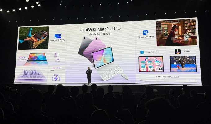 MatePad 11.5 PaperMatte Edition (2025) với nâng cấp màn hình như dòng cao cấp sẽ được bán tại Việt Nam vào cuối năm.