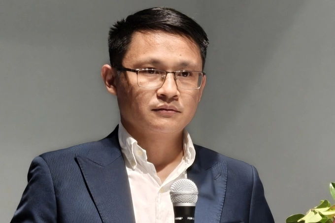 Phó Giám đốc Trung tâm Đổi mới sáng tạo quốc gia Võ Xuân Hoài. Ảnh: Trọng Đạt
