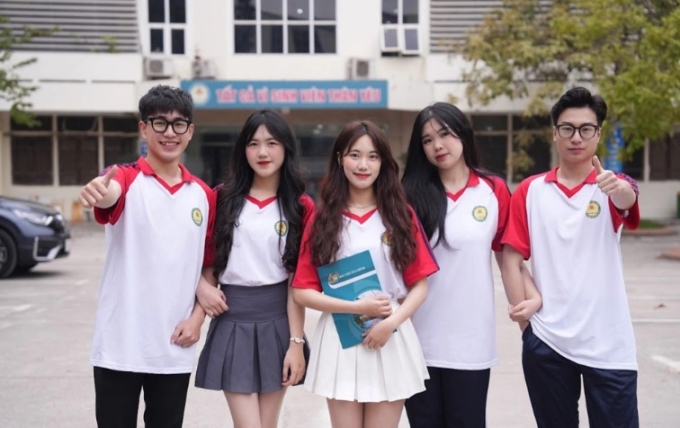 Sinh viên Học viện Tài chính. Ảnh: AOF