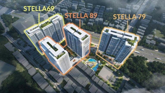 Phối cảnh khu phức hợp Stella 69. Ảnh: Kita Group