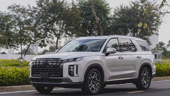 Hyundai Palisade tại Việt Nam. Ảnh: HTV