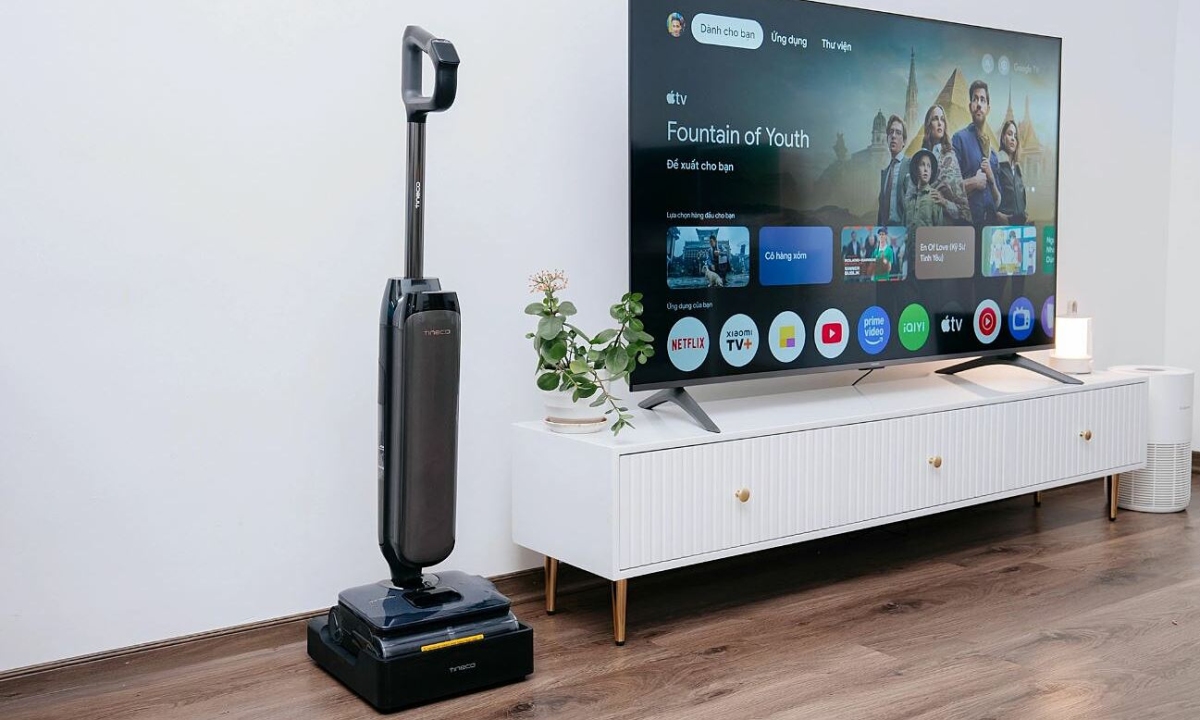 Tineco đoạt giải máy lau nhà khô ướt được yêu thích nhất