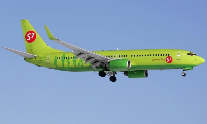 Máy bay Boeing 737 của S7 Airlines hồi năm 2010. Ảnh: Airliners