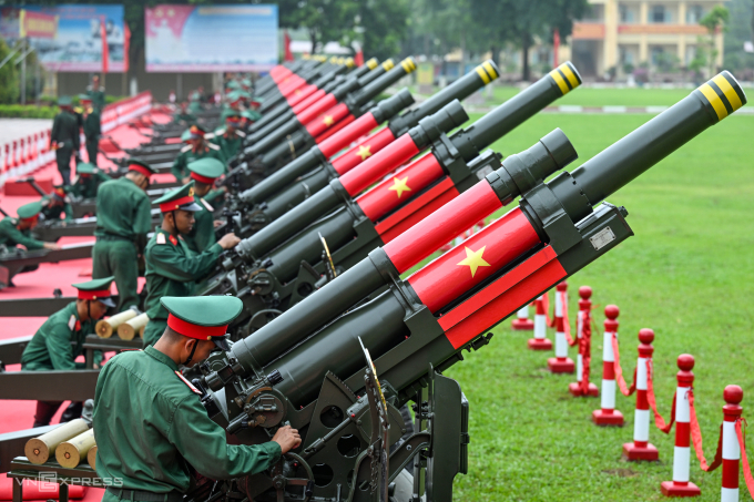 Pháo lễ A80, Lữ đoàn Pháo binh 45