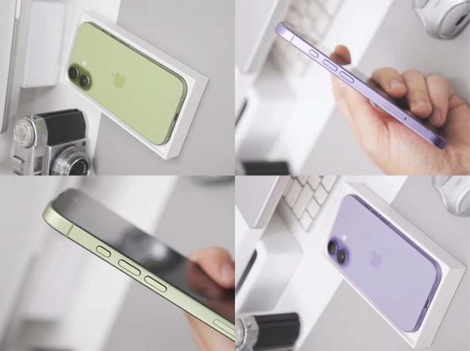 Hai màu sắc mới của iPhone 17. Ảnh: PhoneArena.