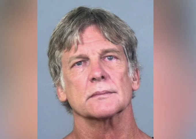 Douglas Naeher khi bị bắt. Ảnh: Manatee County Sheriffs Office