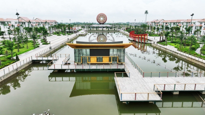 Sun Urban City từng bước hoàn thiện hạ tầng. Ảnh: Ánh Dương