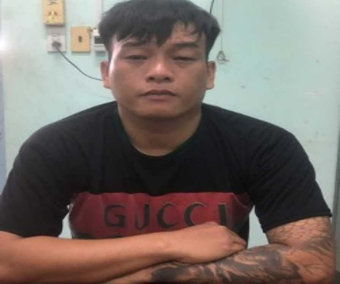 Nguyễn Bá Lương, tại cơ quan điều tra. Ảnh: Dương Đông