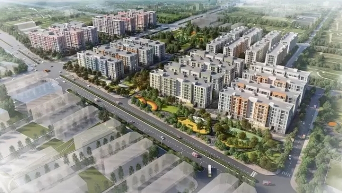 Phối cảnh dự án nhà xã hội của Vinhomes tại khu kinh tế Đình Vũ - Cát Hải, TP Hải Phòng. Ảnh: Chủ đầu tư