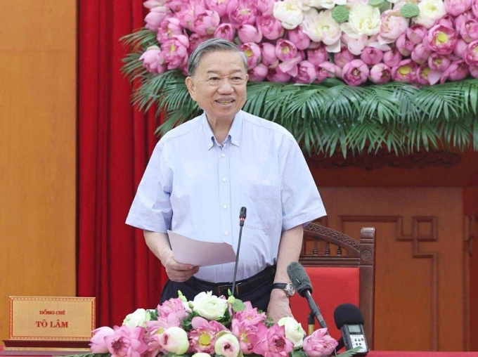 Tổng Bí thư Tô Lâm. Ảnh: TTXVN