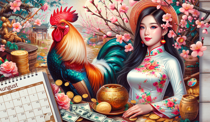 Bốn con giáp không lo thiếu tiền, sự nghiệp thăng tiến trong tháng 8