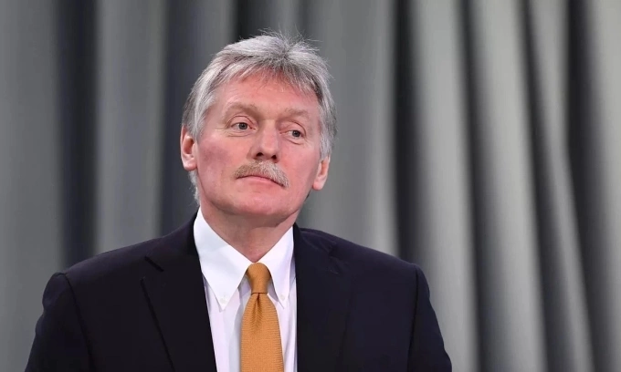 Phát ngôn viên Điện Kremlin Dmitry Peskov tại Moskva tháng 12/2023. Ảnh: RIA Novosti