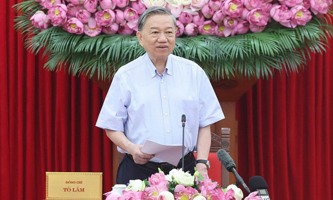 Tổng Bí thư Tô Lâm. Ảnh: TTXVN