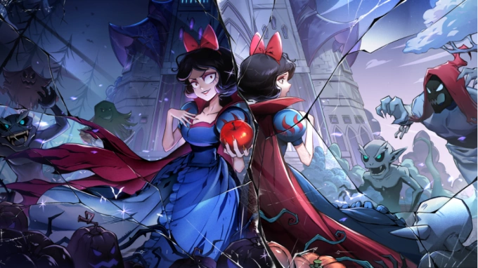 Nhân vật Bạch Tuyết trong game Mirror Tales. Ảnh: chụp màn hình